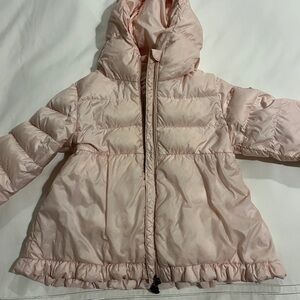 Moncler Pink Kids Puffer Jacket